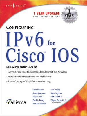 cover image of Configuring IPv6 For Cisco IOS